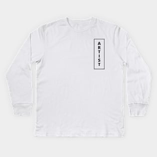 Artist Kids Long Sleeve T-Shirt